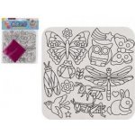 Teddies Kreativní sada kouzlení s fóliovými obrázky třpytivé zvířata v sáčku 22x27cm – Hledejceny.cz