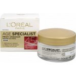 L'Oréal Age Specialist denní krém proti vráskám 45+ SPF20 50 ml – Zboží Mobilmania
