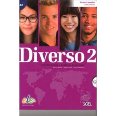 Diverso 2-Diverso2-Libro del alumno + Cuaderno de ejercicios+CD(A2 –