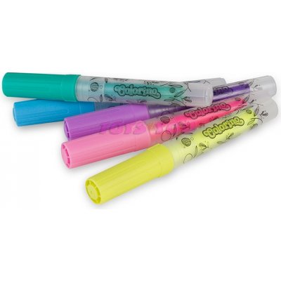 Colorino Popisovače křídové na sklo 5 barev – Zboží Dáma