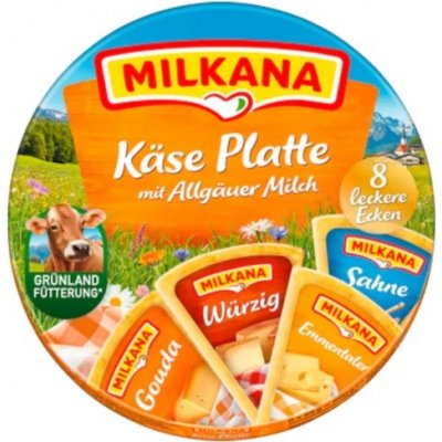 Milkana tavený sýr sýrový tác 190 g – Zboží Dáma