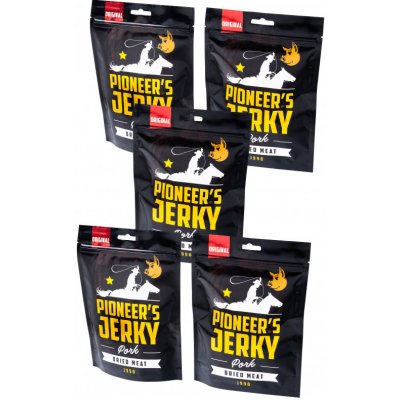 Pioneer's Jerky Vepřové original 5 x 100 g