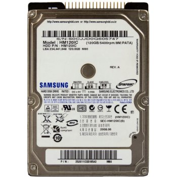 Samsung 120GB PATA IDE/ATA 2,5", HM120IC