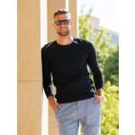 CityZen bavlněné triko dlouhý rukáv černé – Sleviste.cz
