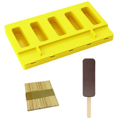 Pavoni Forma na zmrzlinu Snack Linear 2x5cm, 25ml 5ks – Zboží Mobilmania
