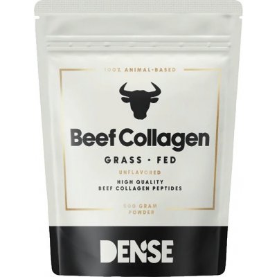 Dense Beef Collagen Hovězí Kolagen Neochucený 500 g – Hledejceny.cz