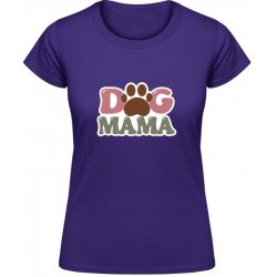 Gildan Soft-Style Nápis Dog Mama Purple