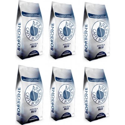 Caffé Borbone Miscela Blu zrnková 6 x 1 kg – Hledejceny.cz