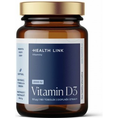 Health Link Vitamin D3 180 tablet – Hledejceny.cz
