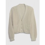 GAP 743343-00 dětský kardigan na zapínání béžová – Zboží Dáma