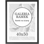Rámeček 40x50 cm Černý dřevěný Rámeček – Zboží Živě