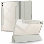 Spigen Ultra Hybrid Pro pouzdro typu kniha pro Samsung Galaxy Tab S9+ ACS06836 šedá – Hledejceny.cz