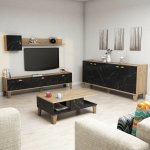 Kalune Design Sumer dub přírodní černý mramor – Zboží Dáma