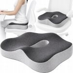 Powerton Podsedák pod hýždě ergonomický černý – Hledejceny.cz