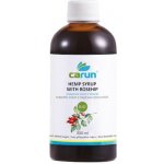 Carun Konopný sirup s příchutí šípku BIO 300 ml – Hledejceny.cz
