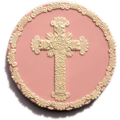 Patchwork vytlačovač Velký kříž s ornamenty - Large Cross Lace Set - Patchwork Cutters – Zboží Mobilmania