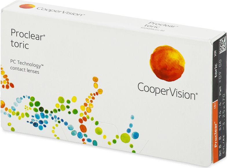 Cooper Vision Proclear Toric XR 6 čoček