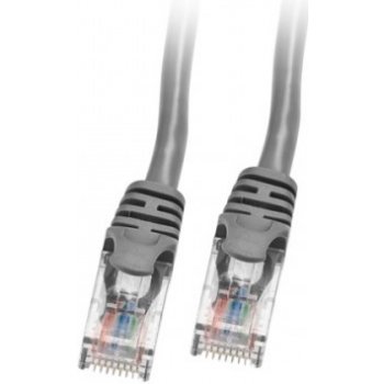 GoGEN GOGNET150MM01 Patch 2xRJ45, CAT5e, 1,5m, šedý