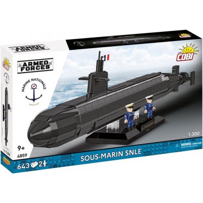 Cobi 4859 Armed Forces Sous-marin SNLE, 1:300, 643 k, 2 f – Zboží Dáma