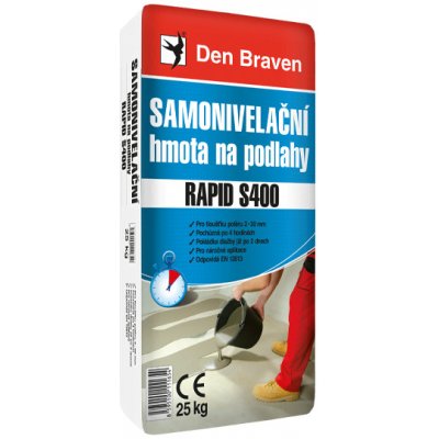 Den Braven Samonivelační hmota na podlahy RAPID S400 25 kg pytel – Hledejceny.cz