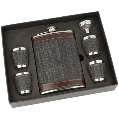 Placatka s pohárky sada PVC 8oz hnědá – Zbozi.Blesk.cz