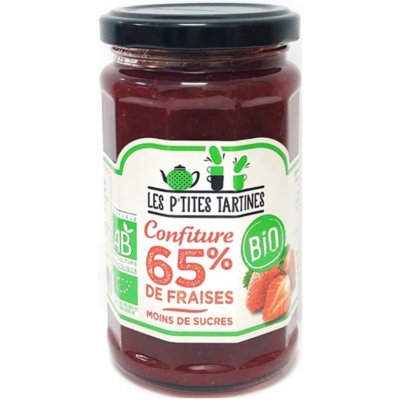 Les p´tites tartines jahodová Džem Bio Confiture Fraise Bio 315g – Hledejceny.cz