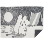 Klippan Švédsko Vlněná dětská deka Moomin Adventure Šedá – Hledejceny.cz