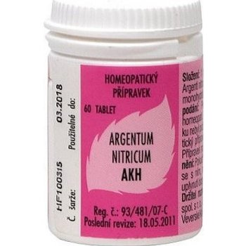 ARGENTUM NITRICUM AKH POR C56-C211-C313 TBL NOB 60 I