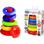 Playgro Plastové navlékací kroužky – Zboží Dáma