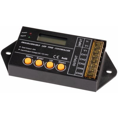 T-LED Programovatelný ovladač pro LED USB 5CH 20A 06182 – Hledejceny.cz