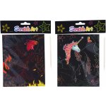 Vyškrabovací obrázek 18x14 5cm 4 listy – Zboží Mobilmania