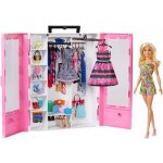 Barbie Skříň na šaty s příslušenstvím | – Zboží Mobilmania