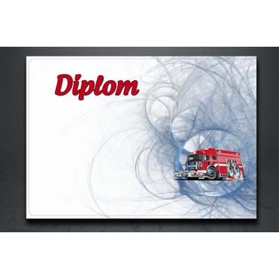 Diplom hasiči 19/19 A4 – Zboží Dáma