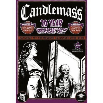 Candlemass - 20 Year Anniversary Party DVD – Hledejceny.cz