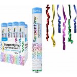 LUMA vystřelovací konfety barevné serpentýny, 30 cm – Hledejceny.cz