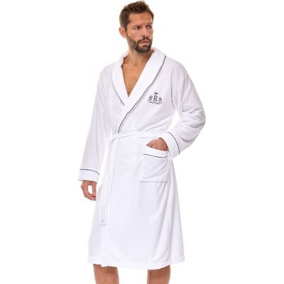 Rafael pánský župan bílý bez kapuce – Zboží Mobilmania