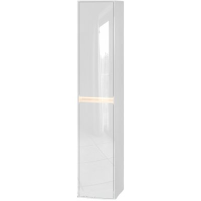 Kingsbath Torino White 170 vysoká závěsná skříňka do koupelny s LED podsvícením – Zboží Mobilmania