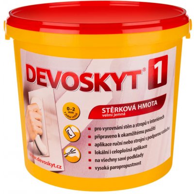 Devoskyt hrubost 1 stěrková hmota interiér1,8kg – Hledejceny.cz