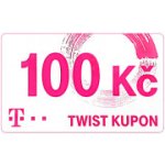 T-Mobile dobíjecí kupon Twist 100 Kč