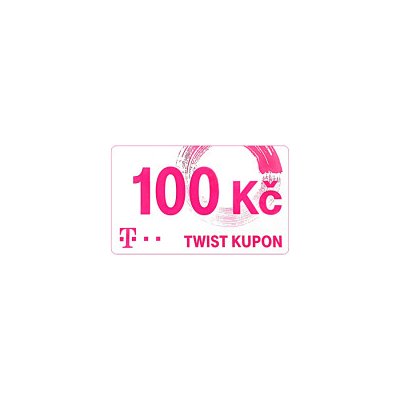 T-Mobile dobíjecí kupon Twist 100 Kč – Zboží Živě