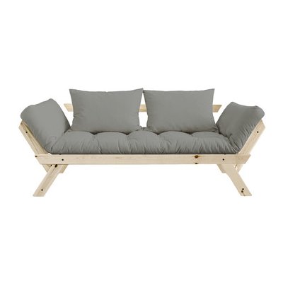 Karup sofa Bebop *180 cm natural + futon grey 746