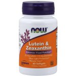 Now Foods Now Lutein & Zeaxanthin zdraví očí 60 softgel kapslí – Zboží Mobilmania