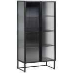 Kave Home Trixie 70 x 143 x 41 cm černá – Zboží Mobilmania