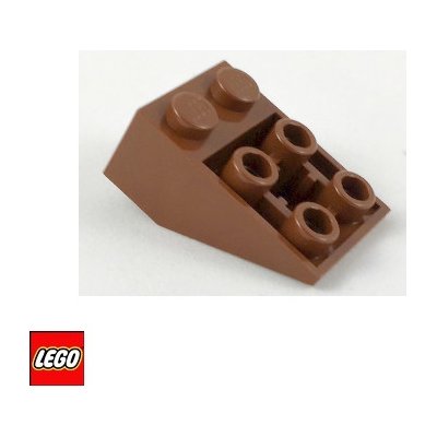 LEGO® 3747 STŘECHA Obrácená 1x2x3 Světle-Hnědá – Zbozi.Blesk.cz