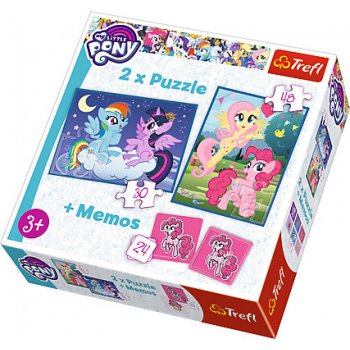 Trefl Puzzle a pexeso: My Little Pony
