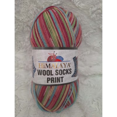 Himalaya Příze Wool socks print - S42-14 barevná – Hledejceny.cz