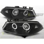 RENAULT MEGANE II 2002-05 PŘEDNÍ ČÍRÁ SVĚTLA ANGEL EYES BLACK – Hledejceny.cz