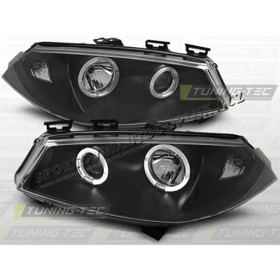 RENAULT MEGANE II 2002-05 PŘEDNÍ ČÍRÁ SVĚTLA ANGEL EYES BLACK – Hledejceny.cz