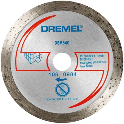 Dremel DSM20 DSM540 Diamantový řezný kotouč na dlaždice