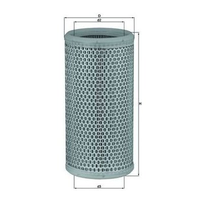 Vzduchový filtr MAHLE LX 519 – Hledejceny.cz